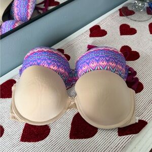 (2) Push-up Strapless Bras